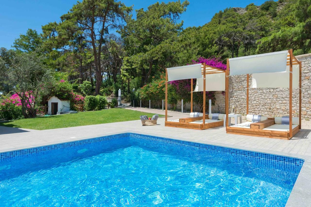 Una Villa Rhodes Ixia (Rhodes) Exterior foto
